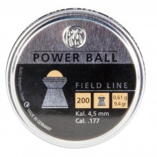 RWS Power Ball .177 Calibre 9.4 Grain Airgun Pellets RWS Power Ball .177 Calibre 9.4 Grain Airgun Pellets